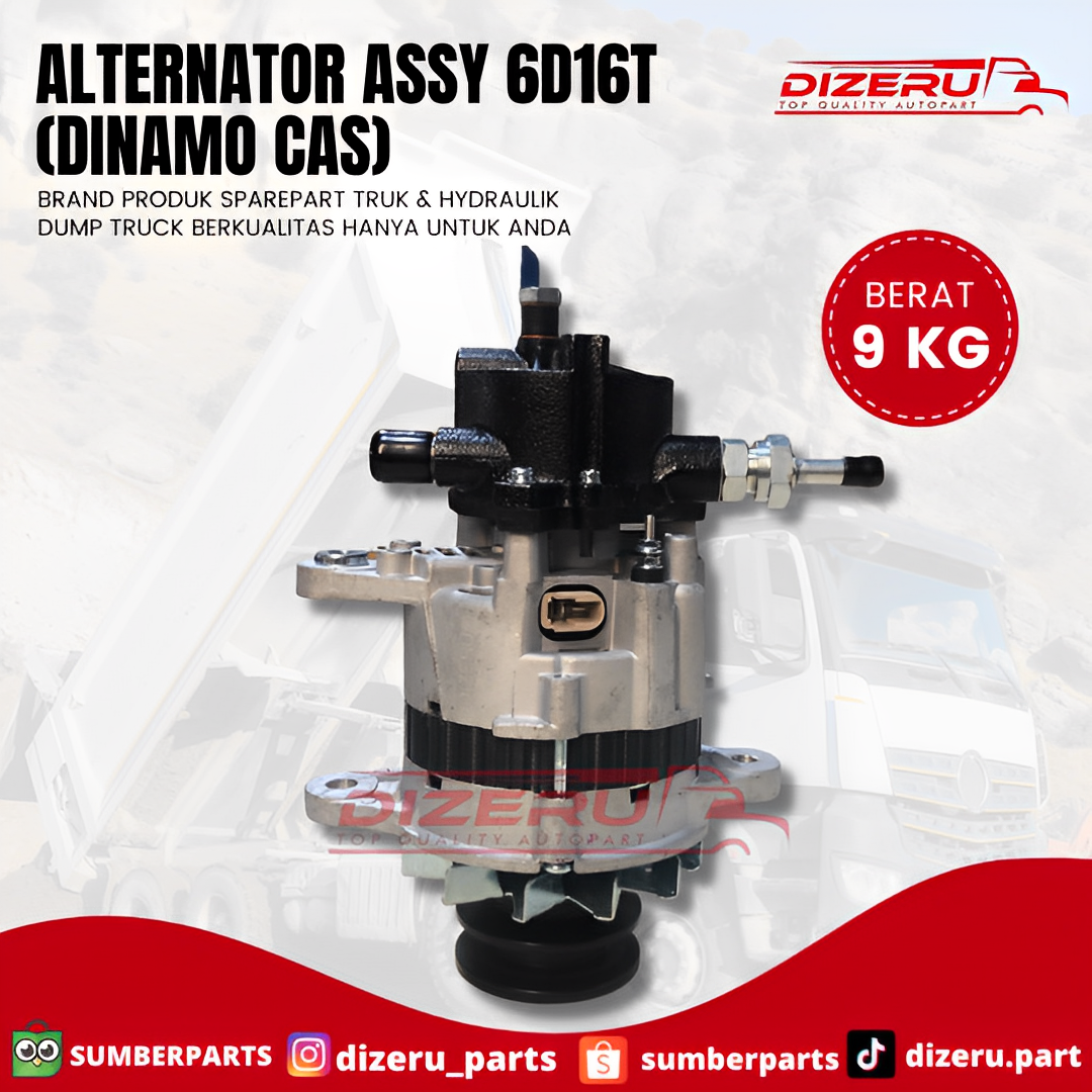 Alternator Assy 6D16T (Dinamo Cas)